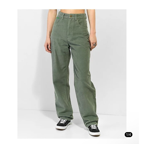 Women's Empyre Tori Sage Relax Pants - Size Small - Picture 1 of 9
